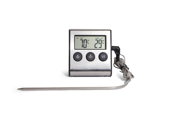 Bratenthermometer digital bis 250 C mit Timer